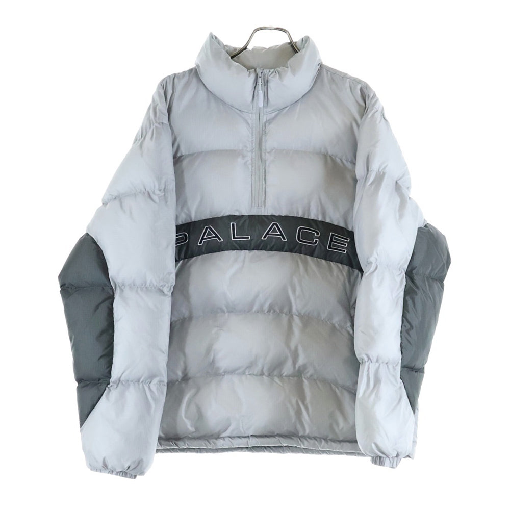 Palace Skateboards(パレススケートボーズ) RIPSTOP ARC PUFFA フロントロゴ ダウンジャケット グレー