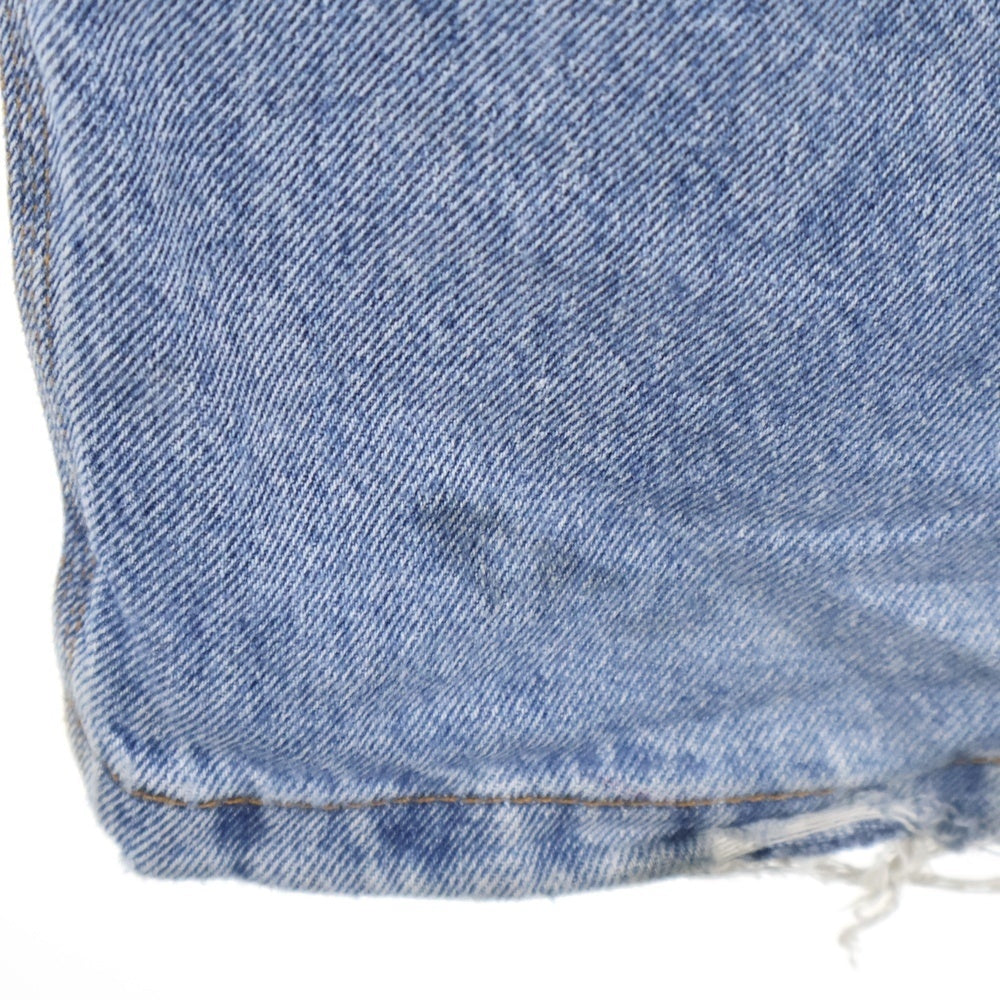 LOEWE(ロエベ) アナグラム ボタンフライジーンズ バギーデニム インディゴブルー H526Y11W59