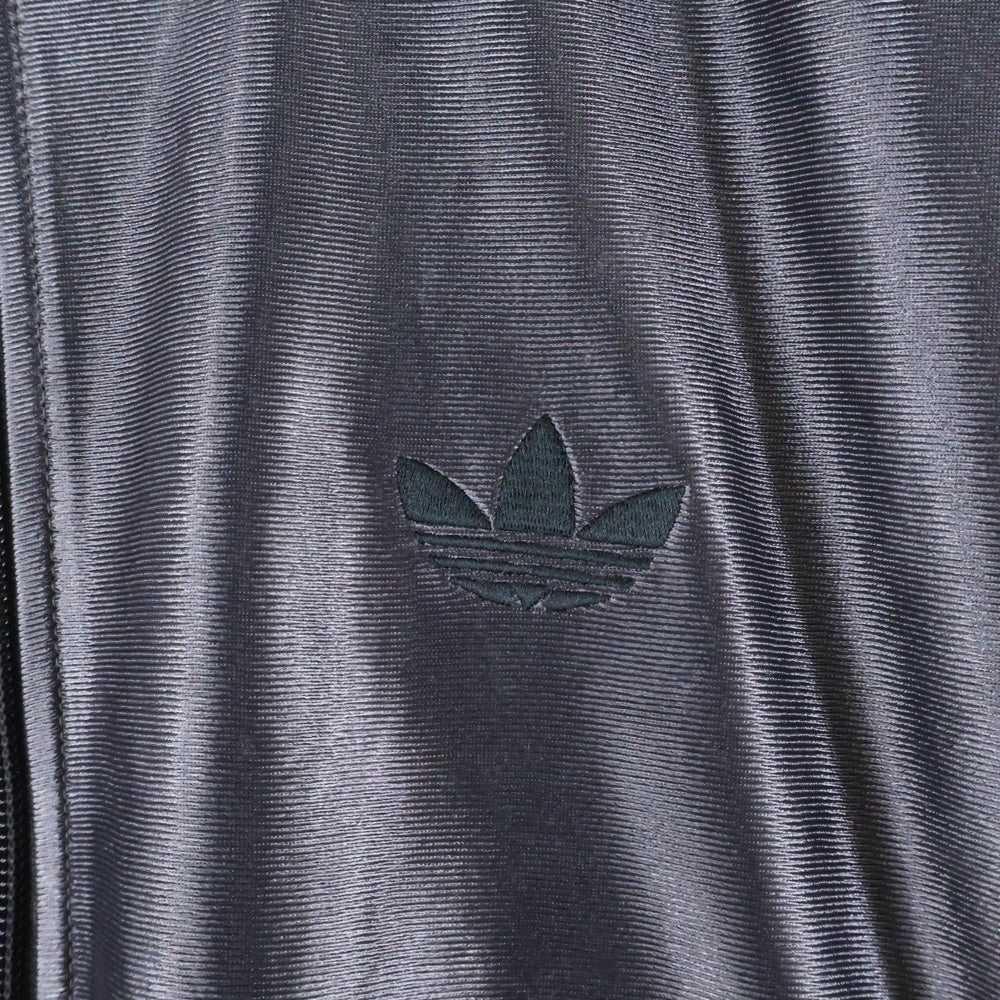 adidas(アディダス) アームライン メタリックトラックジャケット スウェット グレー JX1496