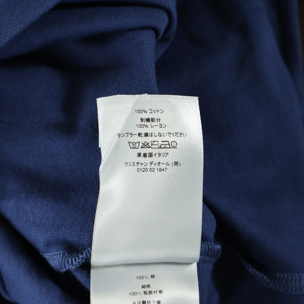 DIOR(ディオール) CD Icon S/S Tee CDロゴ半袖Tシャツ カットソー ネイビー 943J605A0554