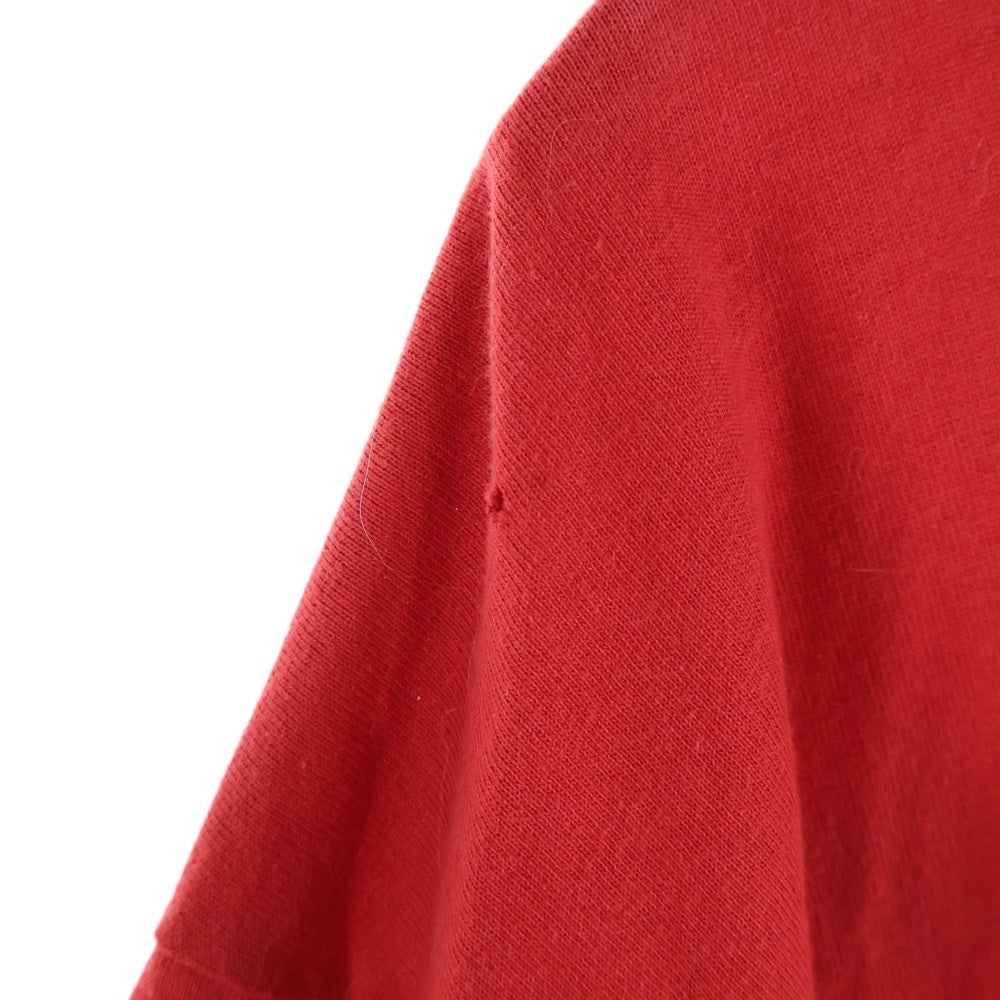 OFF-WHITE(オフホワイト) スプレープリント 長袖Tシャツ ロンT カットソー レッド OMAB001S21JER005