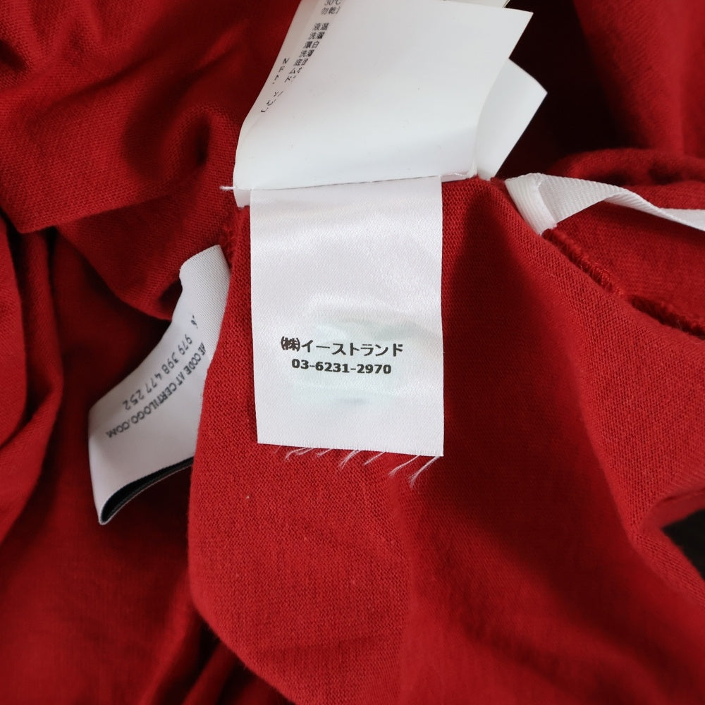 OFF-WHITE(オフホワイト) スプレープリント 長袖Tシャツ ロンT カットソー レッド OMAB001S21JER005