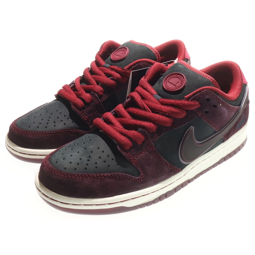 NIKE(ナイキ) ×Riot Skateshop SB DUNK LOW PRO エスビー ダンク ローカットスニーカー シューズ US8/26cm バーガンディ FZ1289-200