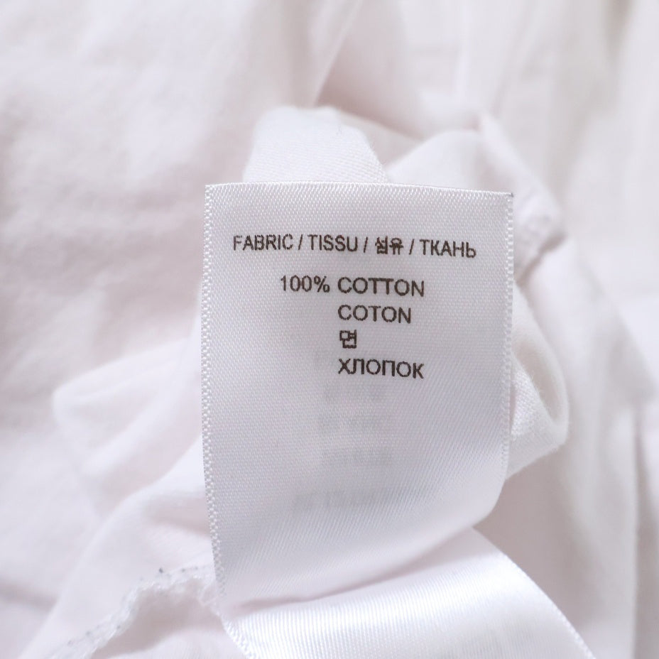 VETEMENTS(ヴェトモン) アームプリント 長袖Tシャツ ロンT カットソー ホワイト VL12TR300W