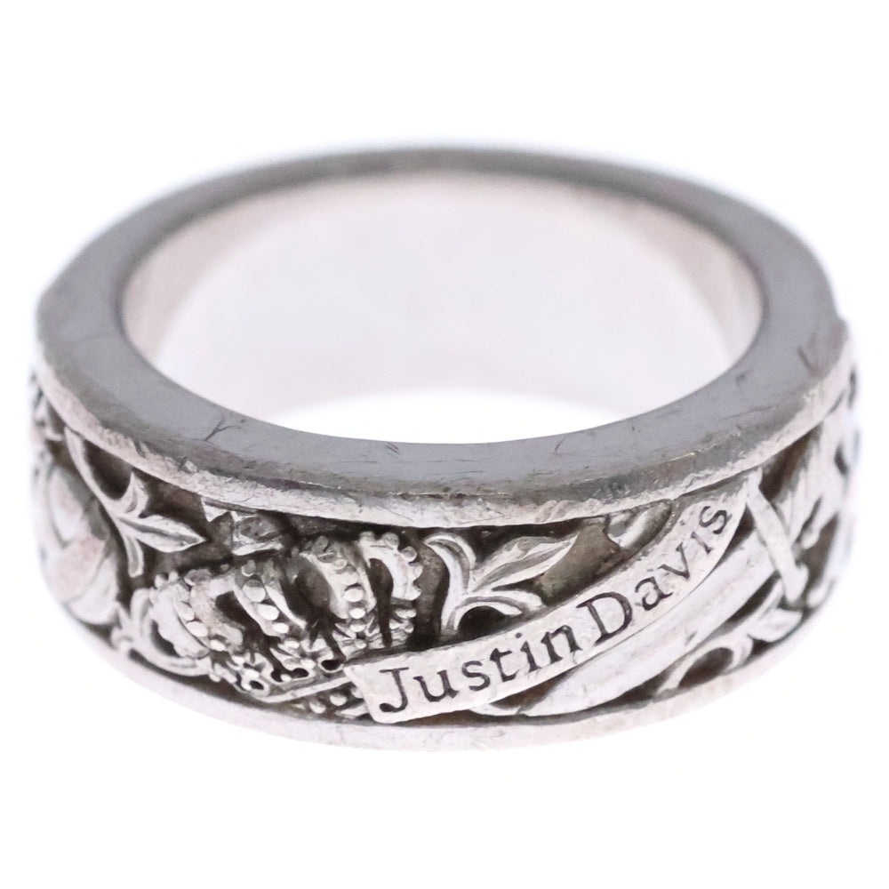 JOSTEN STER(ジャスティン スター) HOLY SACRAMENT ホーリーサクラメント イブシ リング シルバー SRJ202