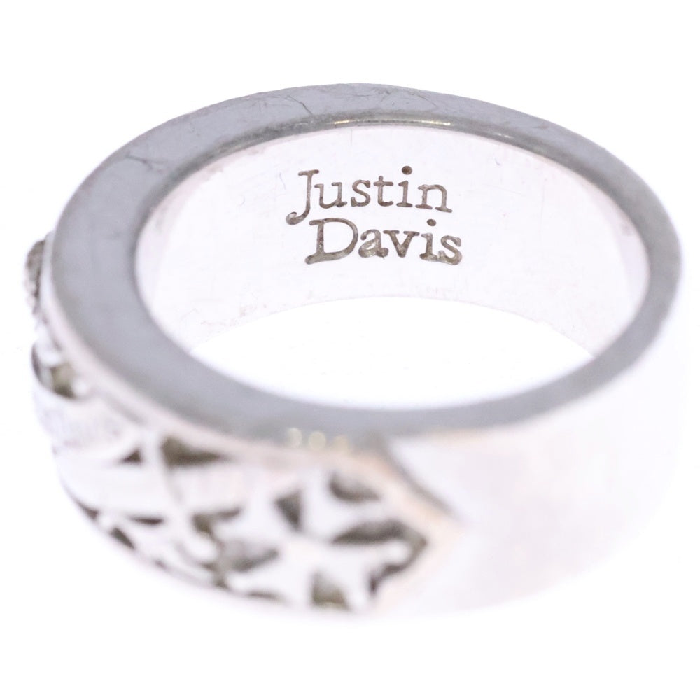 JOSTEN STER(ジャスティン スター) HOLY SACRAMENT ホーリーサクラメント イブシ リング シルバー SRJ202