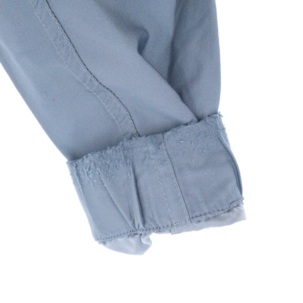 THOM BROWNE(トムブラウン) 4BARプリント ナイロンボンバージャケット グレー MJT152A-04429035