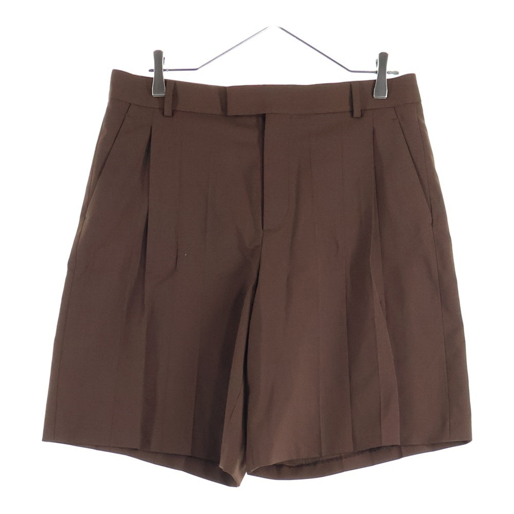 VALENTINO(ヴァレンティノ) ウール1タックトラウザーショーツ パンツ ブラウン VV0RDB286DP