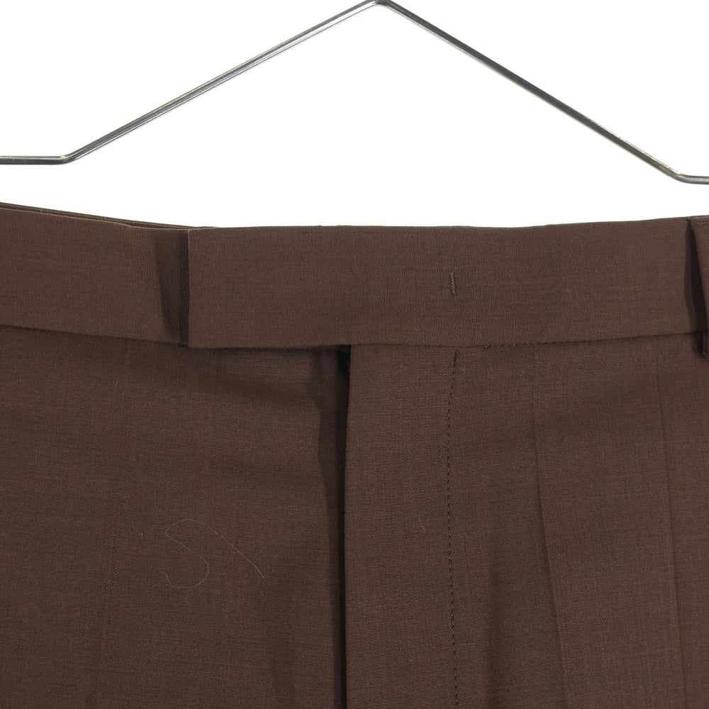 VALENTINO(ヴァレンティノ) ウール1タックトラウザーショーツ パンツ ブラウン VV0RDB286DP