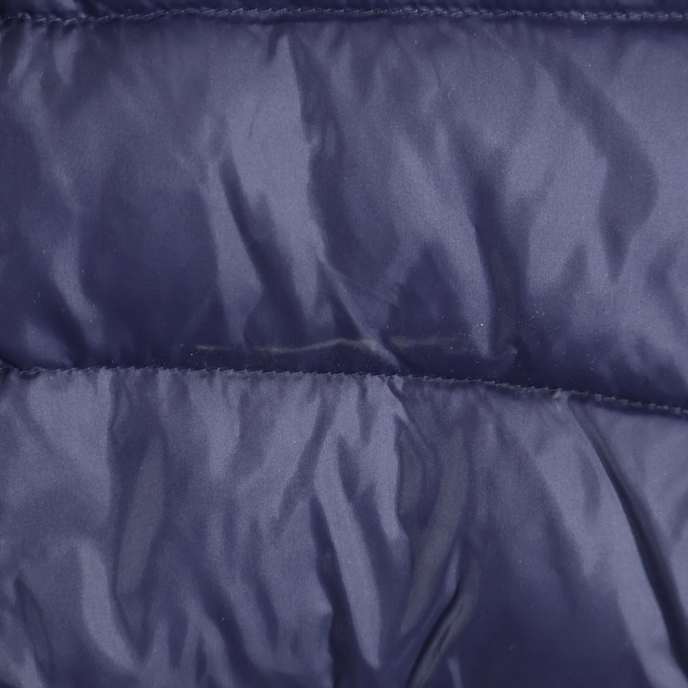 ARMANI JEANS(アルマーニ ジーンズ) フロントロゴ フーディー付きブルゾン パープル