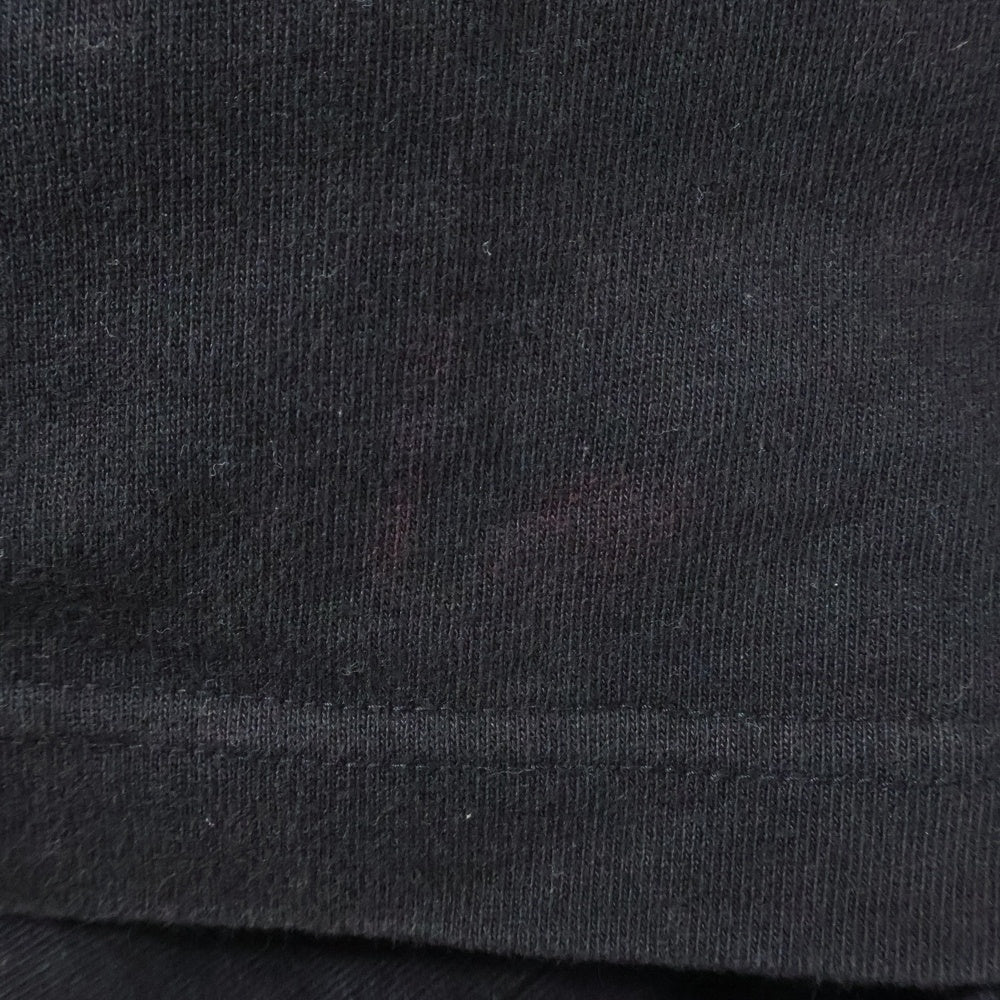 Christian Dior(クリスチャンディオール) フロントロゴ刺繍 半袖Tシャツ カットソー ブラック 343J696C0554