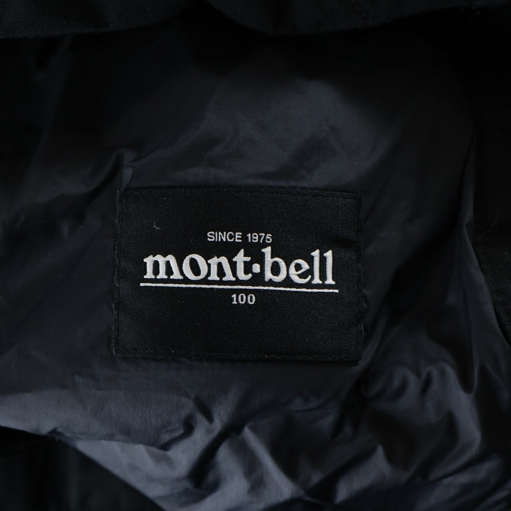 Montbell(モンベル) EX GOOSEDOWN イーエックス グース ダウン フロンテックス スリム ライト テフロン ダウンジャケット ブラック ML3B-WMDK-712