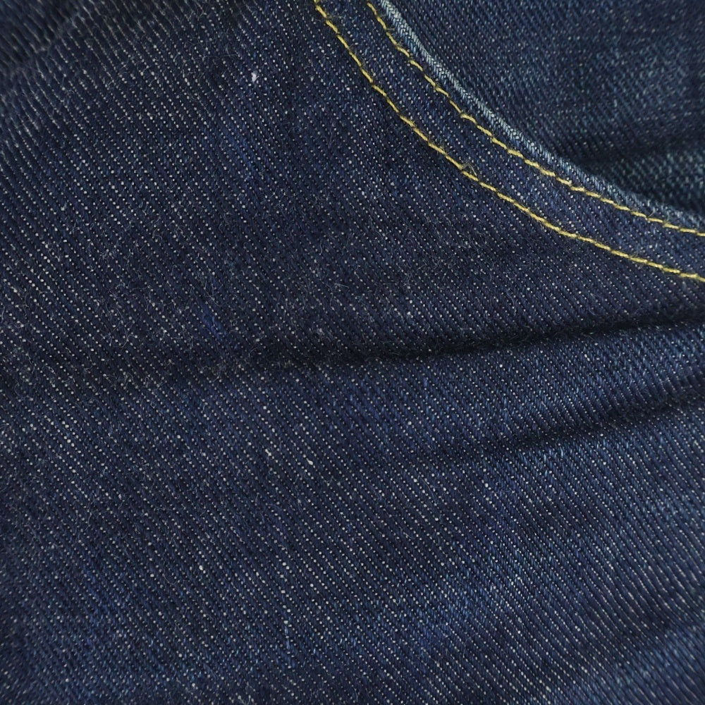 RRL(ダブルアールエル) ストレートデニムパンツ 前ロゴ刺繍デニムパンツ インディゴ 782710732001