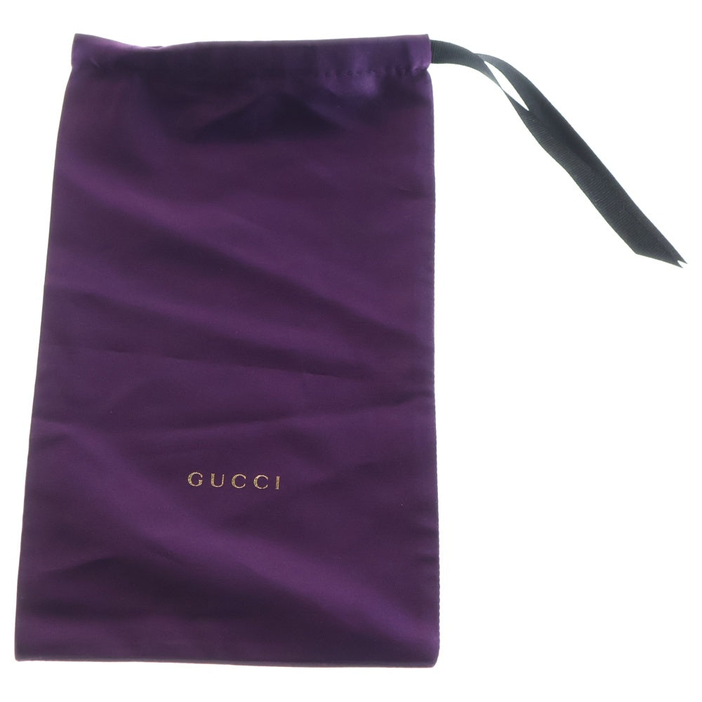 GUCCI(グッチ) キャッツアイシェイプ型 サイドロゴサングラス メガネ ブラック GG379OA レディース