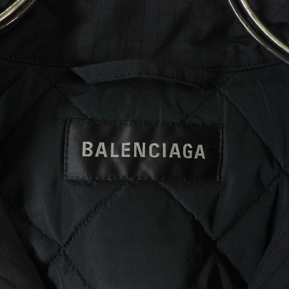 BALENCIAGA(バレンシアガ) 23AW コクーンキック ウィンドブレーカー ブルゾン ブラック 773048 TKO31