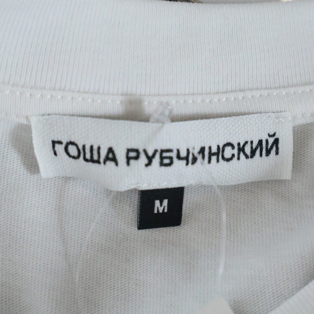 Gosha Rubchinskiy(ゴーシャラブチンスキー) 18AW グラフィック半袖Tシャツ カットソー ホワイト G013T013-1