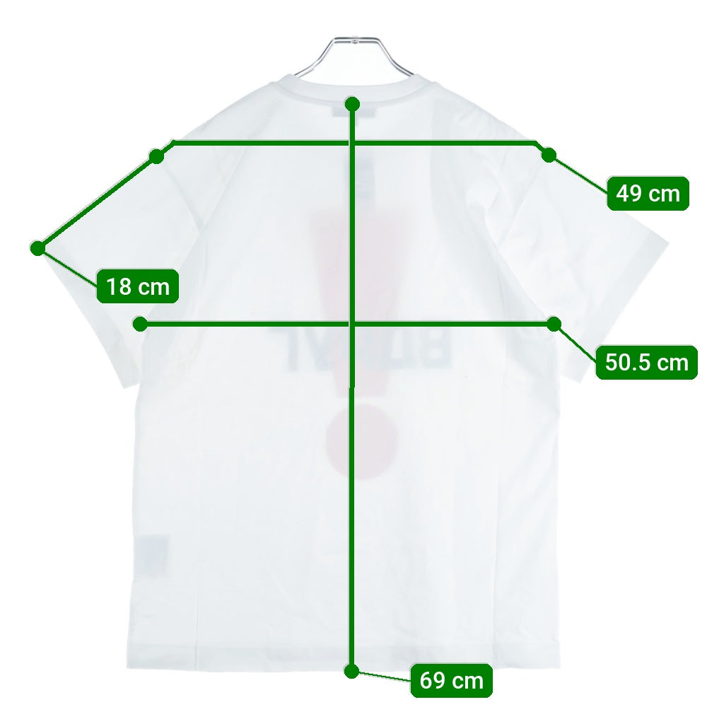 Gosha Rubchinskiy(ゴーシャラブチンスキー) 18AW グラフィック半袖Tシャツ カットソー ホワイト G013T013-1
