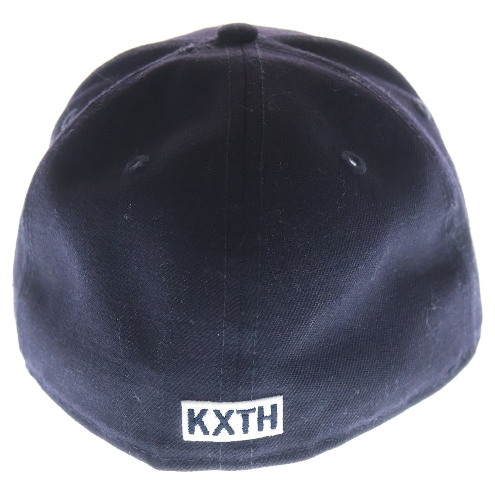 NEW ERA(ニューエラ) ×KITH YANKEES 10 YEAR ANNIVERSARY CAP SADDLE キス ヤンキース 10周年モデル パネルキャップ 帽子 ブラック