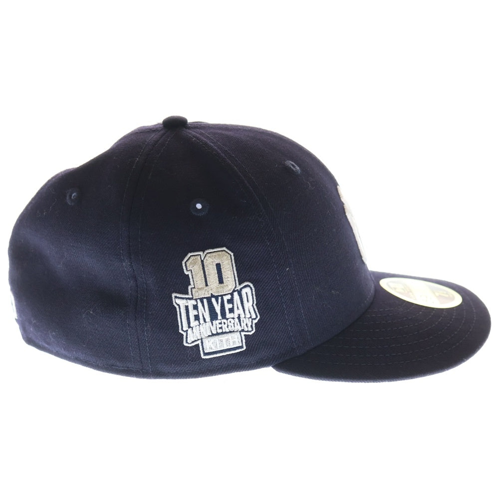 NEW ERA(ニューエラ) ×KITH YANKEES 10 YEAR ANNIVERSARY CAP SADDLE キス ヤンキース 10周年モデル パネルキャップ 帽子 ブラック