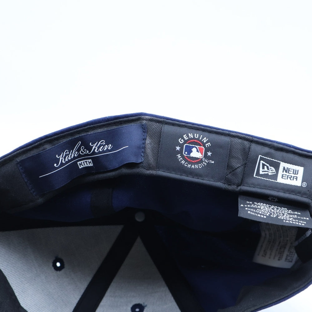 NEW ERA(ニューエラ) ×KITH キス パネルキャップ 帽子 ネイビー
