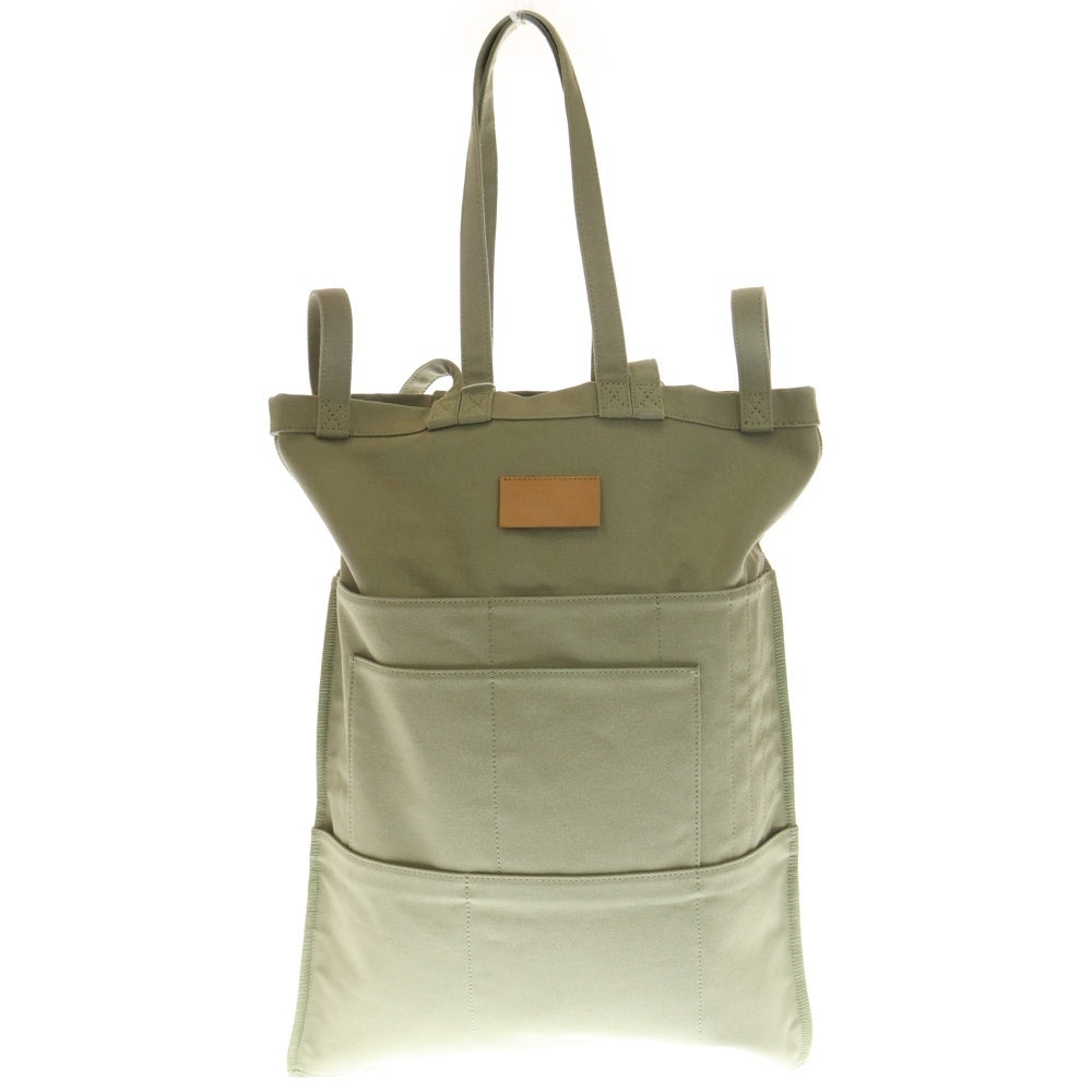 MM6 Maison Margiela(エムエムシックスメゾンマルジェラ) 3WAY トートバッグ ハンドバック キャンバス生地 ベージュ SB5WC0002