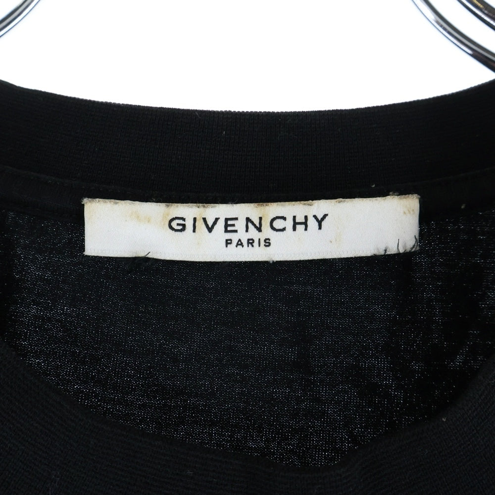 GIVENCHY(ジバンシィ) ドラゴンプリント 半袖Tシャツ カットソー ブラック BM70F43002