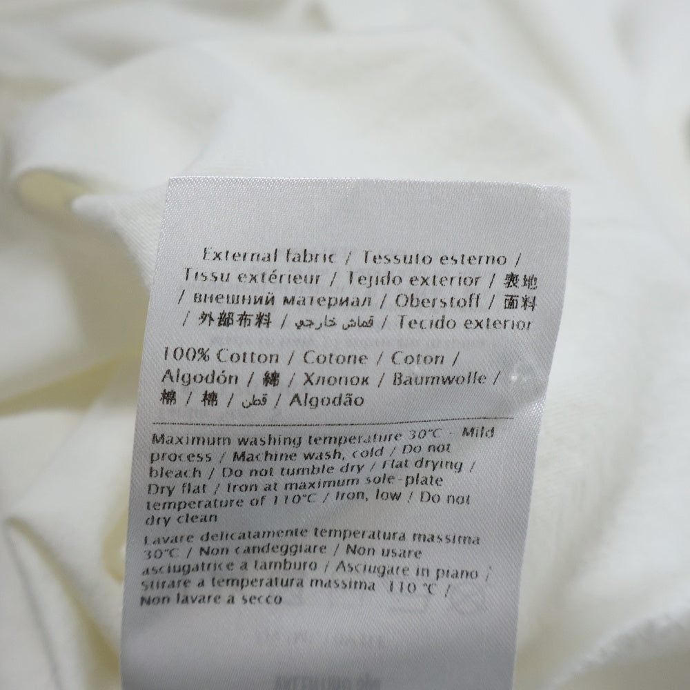 VALENTINO(ヴァレンティノ) ロゴプリント半袖Tシャツ カットソー ホワイト QV3MG10V3LE