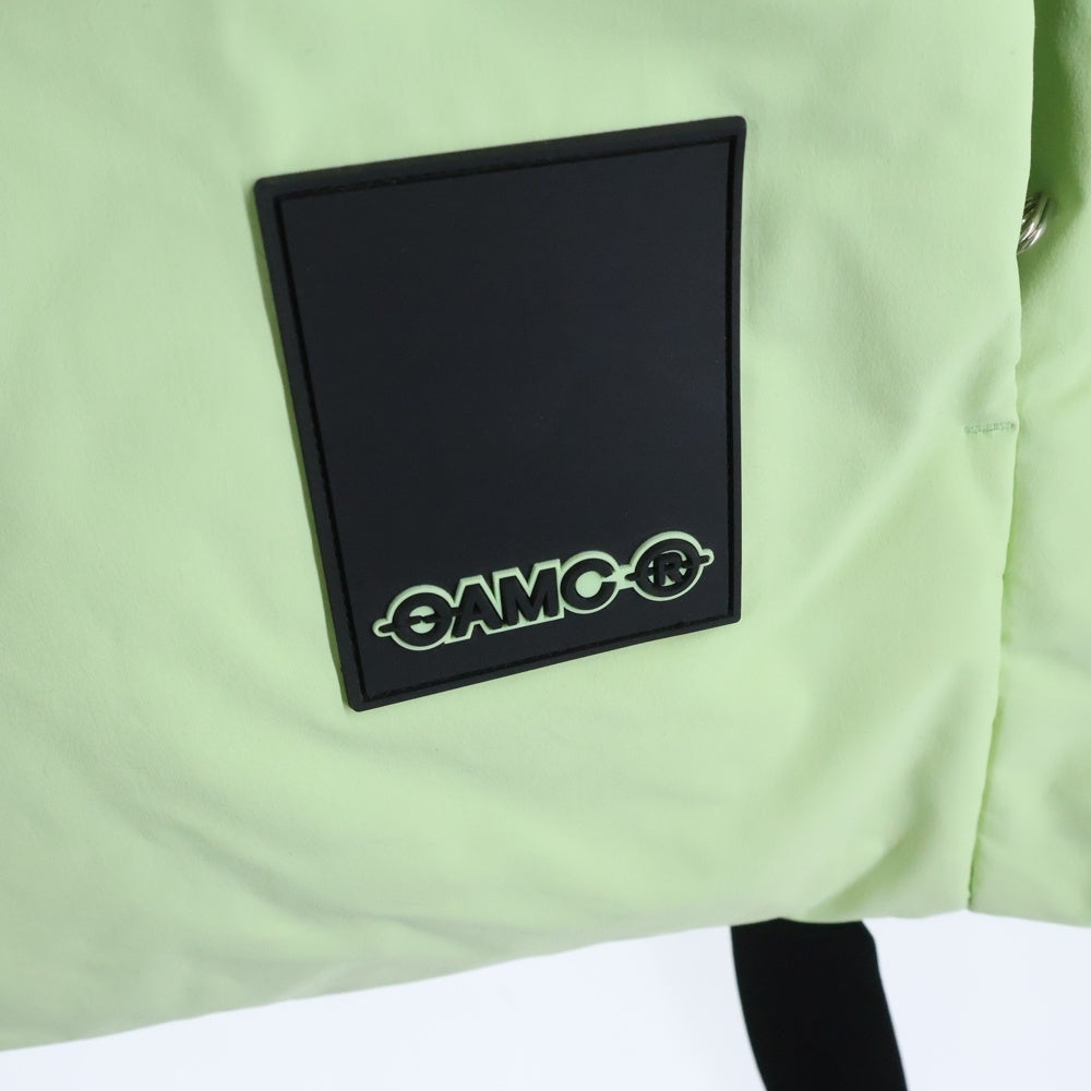 OAMC(オーエーエムシー) ithium Jacket2.0 ナイロンフーデッド ダウンジャケット イエローグリーン OAMT440701