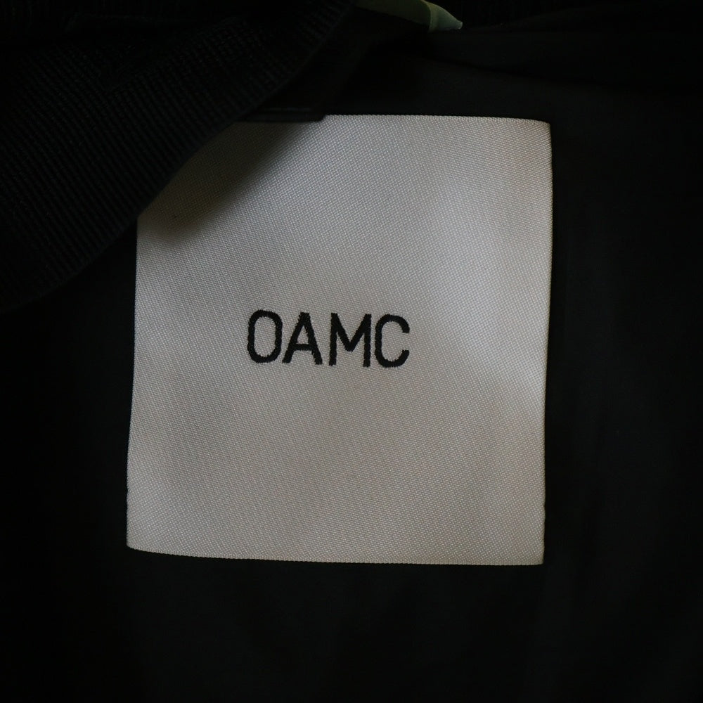 OAMC(オーエーエムシー) ithium Jacket2.0 ナイロンフーデッド ダウンジャケット イエローグリーン OAMT440701