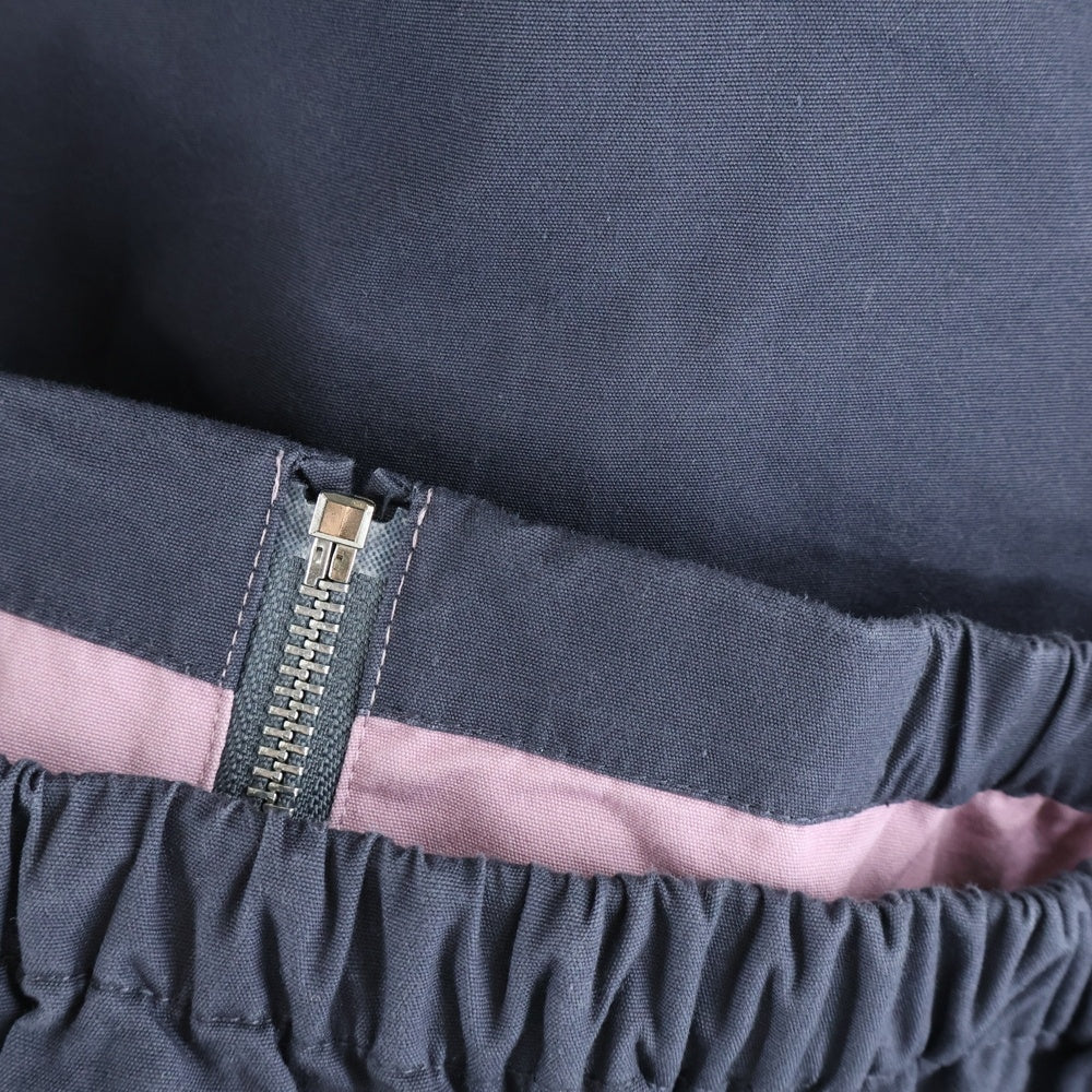 PRADA(プラダ) 25AW ロゴ刺繍 ジップアップブルゾン ジャケット ネイビー SGC885