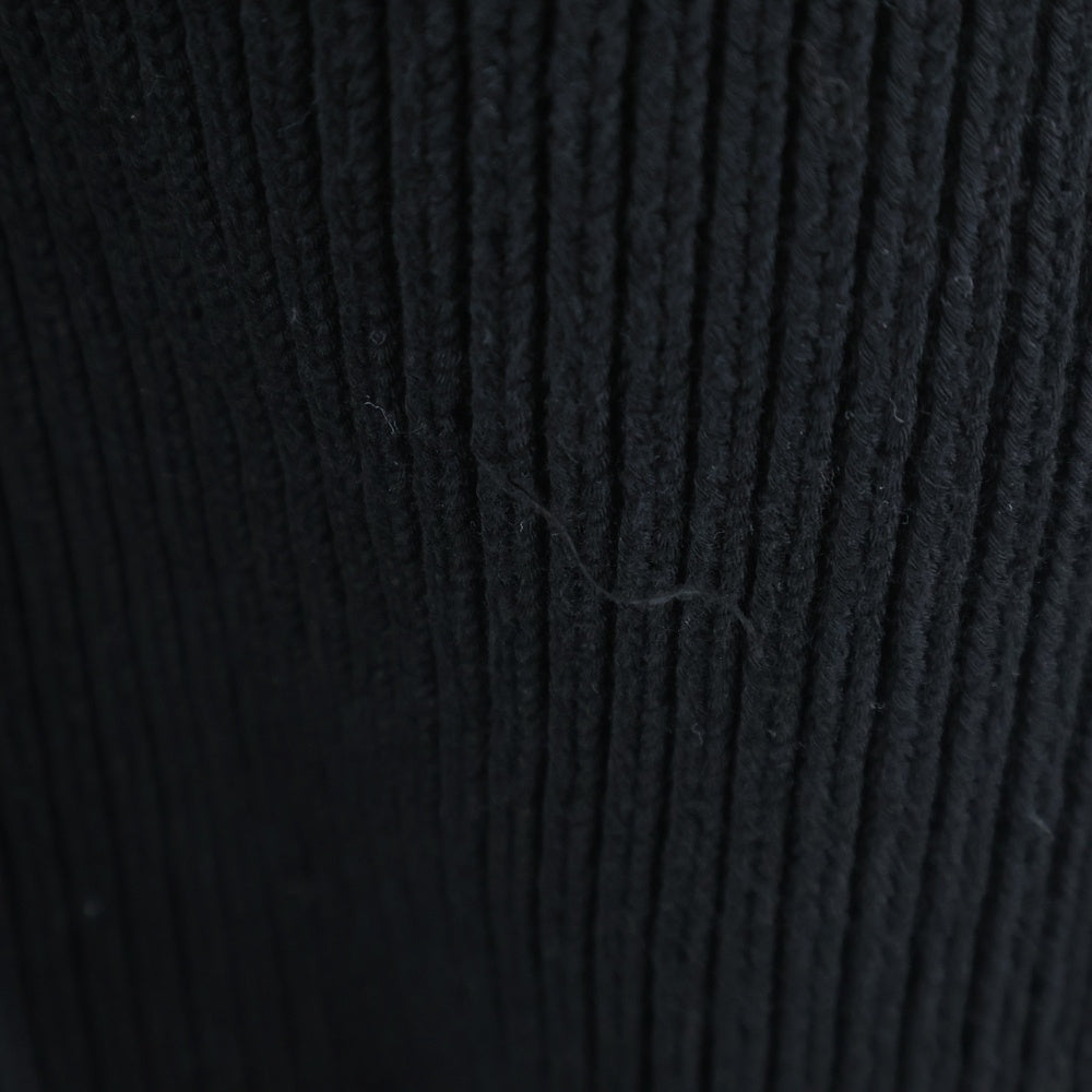 BALENCIAGA(バレンシアガ) 21SS Oversized Knit Zip-Up オーバーサイズニット ジップアップセーター ドライバーズニット ブラック 646486 T3189