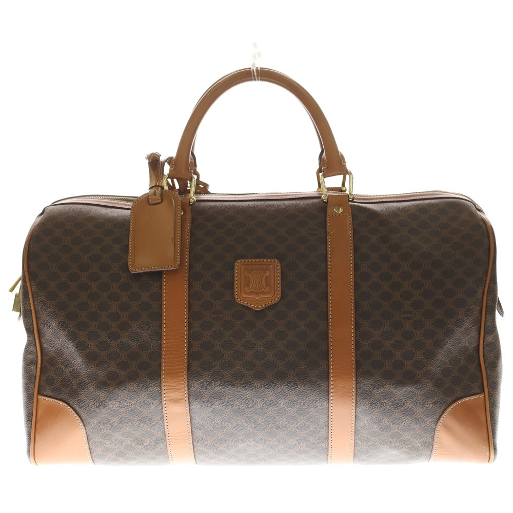 CELINE(セリーヌ) トリオンフ マカダム柄 ボストンバッグ ハンドバッグ