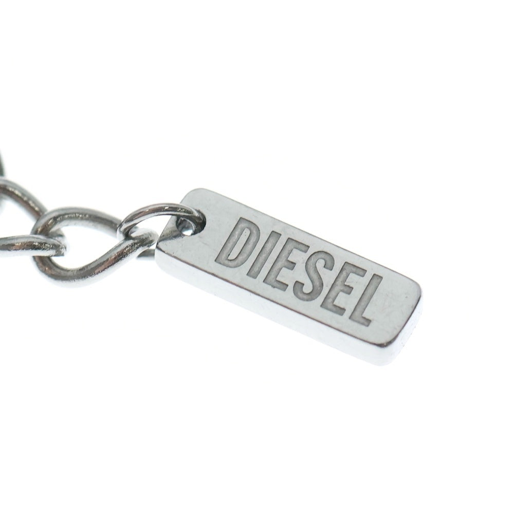 DIESEL(ディーゼル) Stainless Steel Chain Bracelet ステンレススチール チェーンブレスレット シルバー