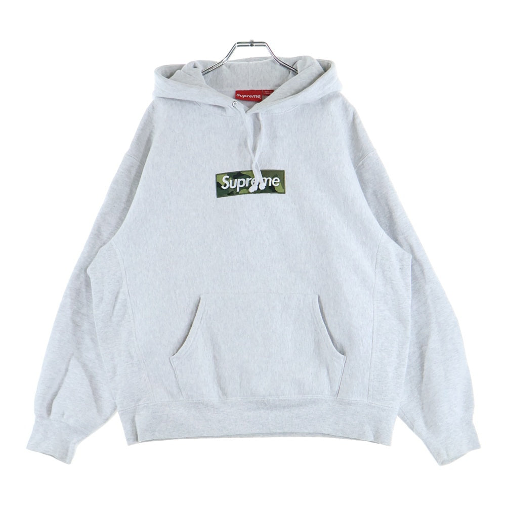 Lサイズ Supreme Box Logo Ash Grey camo 迷彩 SUPREME(シュプリーム) 23AW Box Logo Hooded Ash Grey camo 迷彩