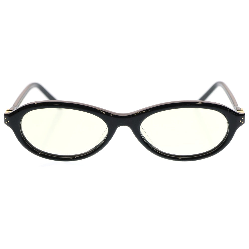 GENTLE MONSTER(ジェントルモンスター) BE Slo N6 オーバル型 サングラス メガネ ブラック