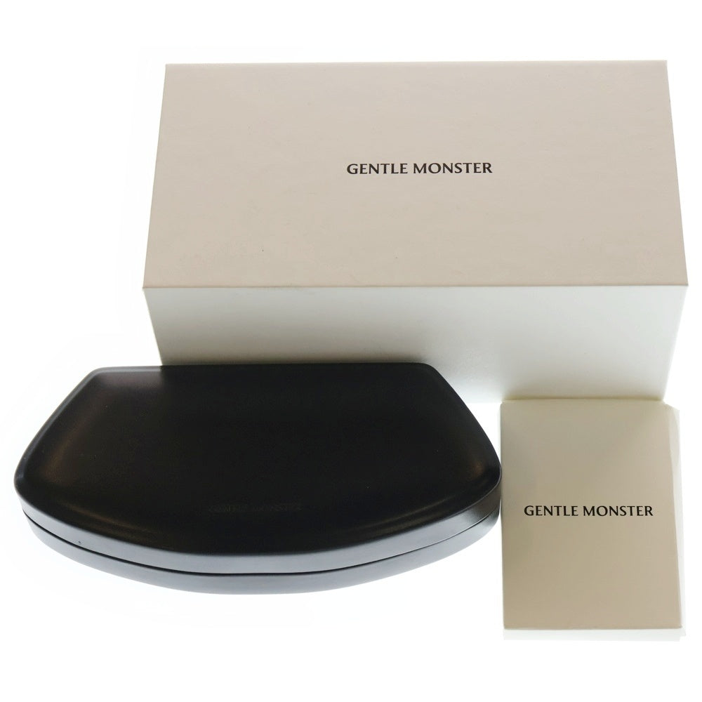 GENTLE MONSTER(ジェントルモンスター) BE Slo N6 オーバル型 サングラス メガネ ブラック