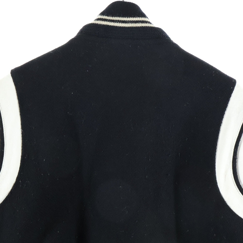 SAINT LAURENT PARIS(サンローランパリ) 23AW Teddy Jacket テディジャケット スタジャン ブラック 354718