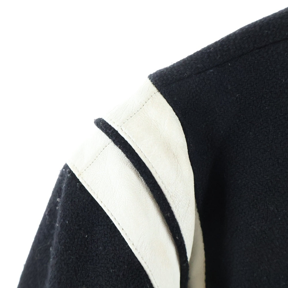 SAINT LAURENT PARIS(サンローランパリ) 23AW Teddy Jacket テディジャケット スタジャン ブラック 354718