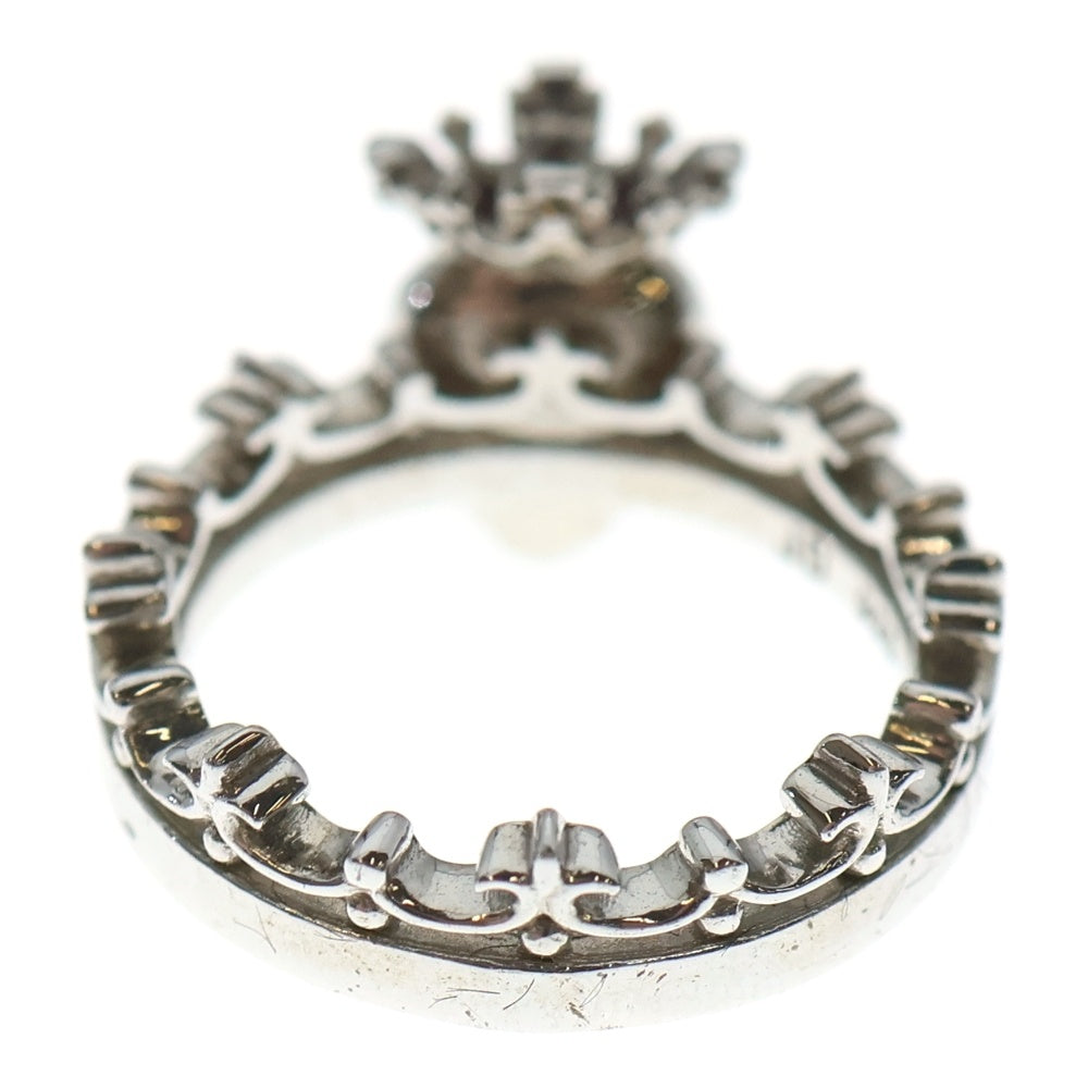 Justin Davis(ジャスティンデイヴィス) SWITCH BLADE ストロベリーモチーフ リング シルバー/レッド レディース