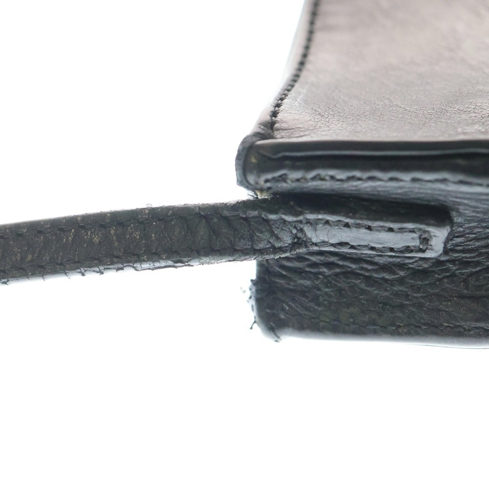 CHROME HEARTS(クロムハーツ) SQ PKT BS FLUER スクエアポケット BSフレアパッチレザーショルダーバッグ