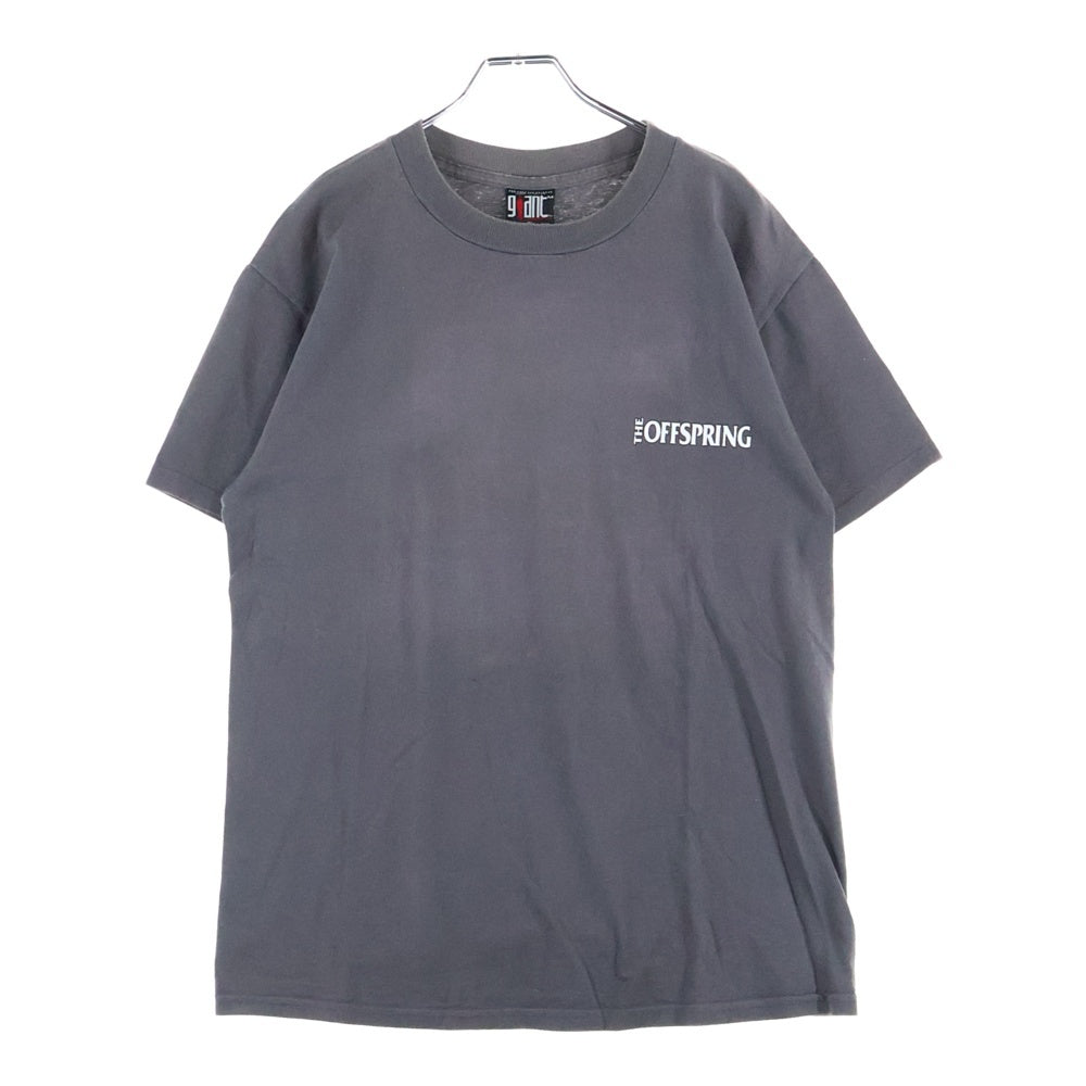 VINTAGE(ヴィンテージ) 90s The Offspring AMERICANA Faded オフスプリング バックプリント 半袖Tシャツ カットソー グレー