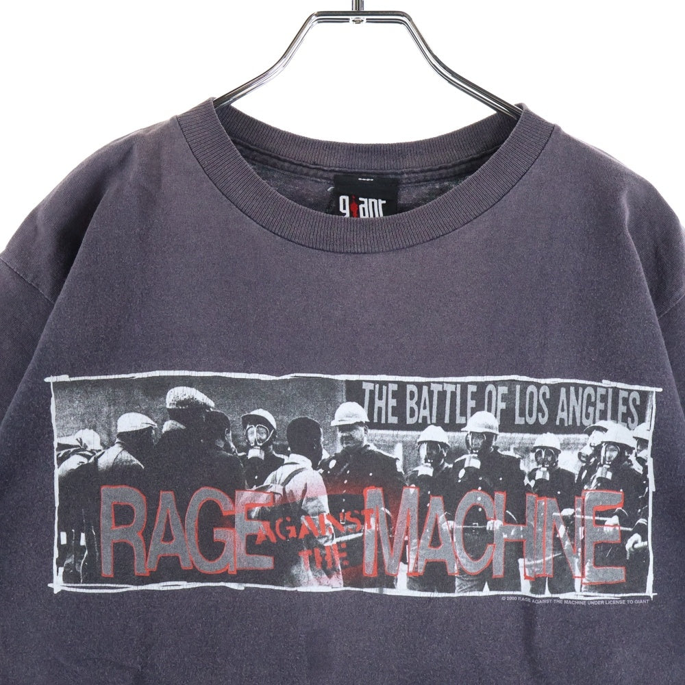 VINTAGE(ヴィンテージ) 00s RAGE AGAINST THE MACHINE レイジ アゲインスト ザマシーン 半袖Tシャツ ブラック ブラック