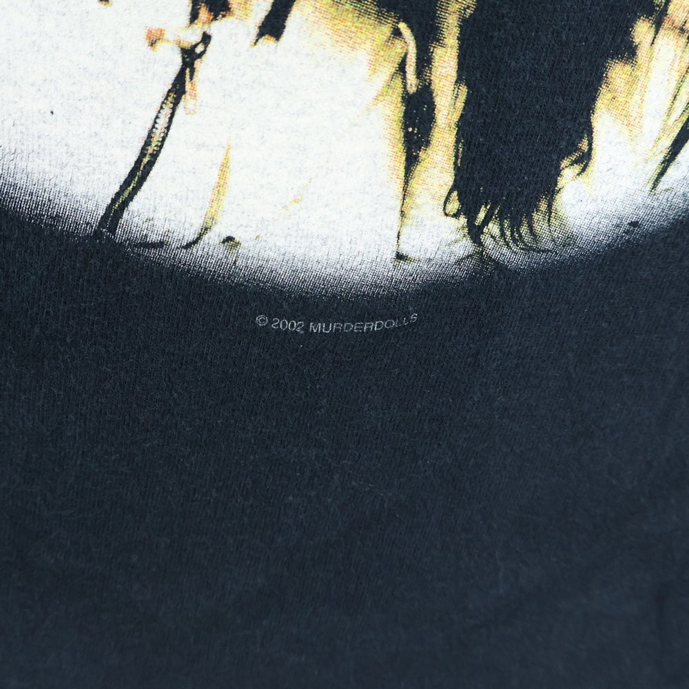 VINTAGE(ヴィンテージ) 00s Murder dolls マーダードールズ 半袖Tシャツ カットソー ブラック