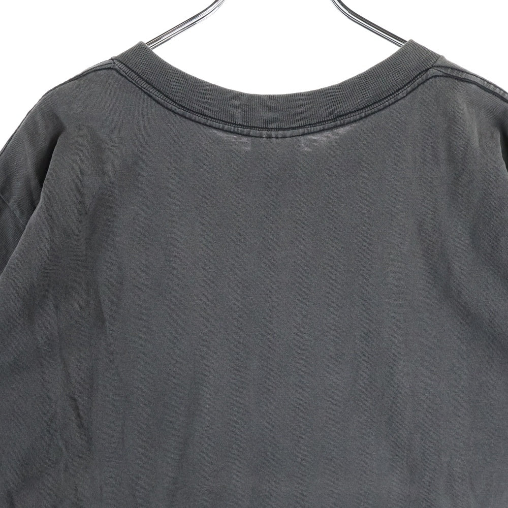 VINTAGE(ヴィンテージ) 90S MISFITS PUSHED 1995 ヴィンテージ ミスフィッツ ヘッドプリント フロントプリント クルーネック半袖Tシャツ カットソー チャコールグレー
