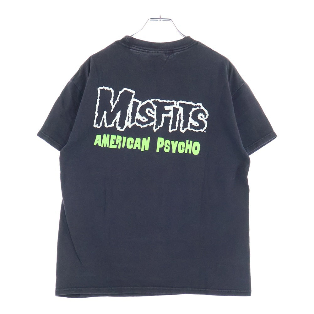 VINTAGE(ヴィンテージ) 90s MISFITS AMERICAN PSYCHO ミスフィッツ アメリカンサイコ ヴィンテージTシャツ 半袖Tシャツ ブラック