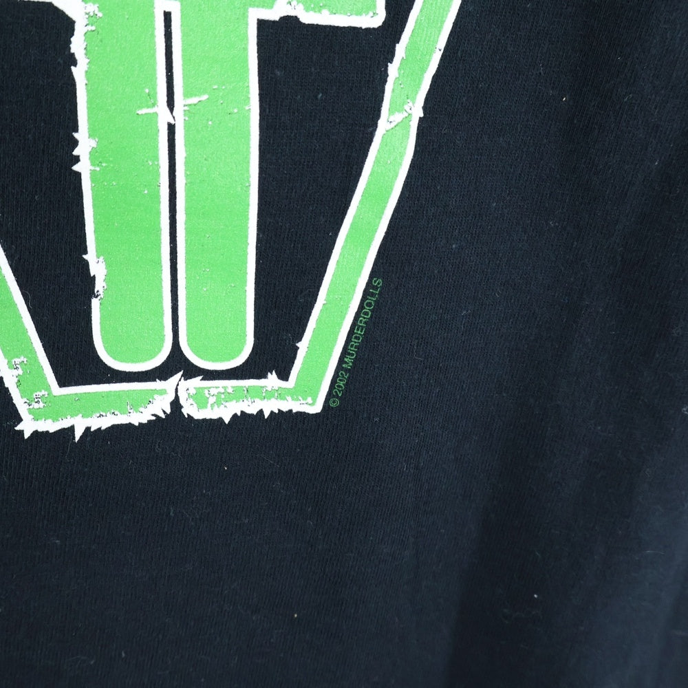 VINTAGE(ヴィンテージ) 00s MURDERDOLLS マーダードールズ バンドTシャツ カットソー ブラック