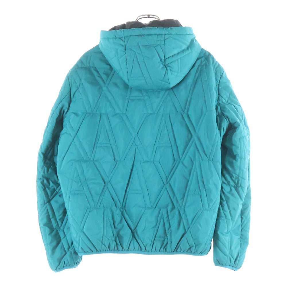 Armani Exchange(アルマーニ エクスチェンジ) キルティングダウンジャケット フード付きダウンジャケット ブルー 6HZB46 ZNKRZ