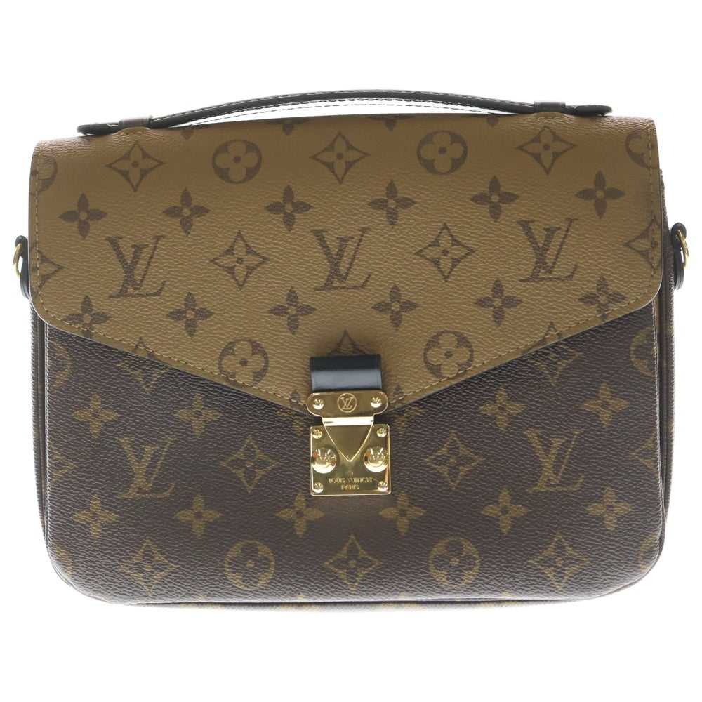LOUIS VUITTON(ルイヴィトン) モノグラムリバース ポシェット メティス MM ショルダーバッグ ブラウン M44876 レディース