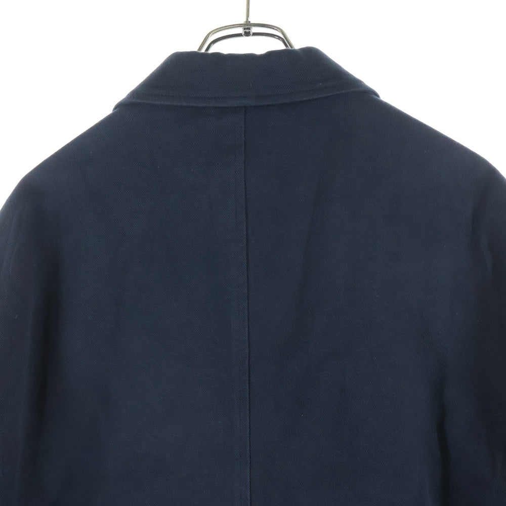 doublet(ダブレット) SILK CHINO CUT-OFF JACKET シルクチノ カットオフ ジャケット ネイビー 21SS10JK39