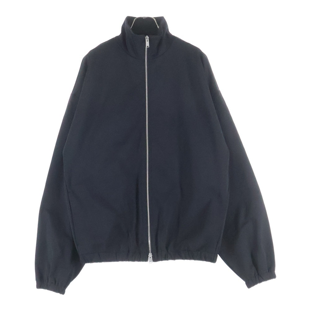 JIL SANDER(ジルサンダー) 25SS SWEATSHIRT W ZIP J22HG0105 J20254 ダブルジップ ジップアップブルゾン ブラック